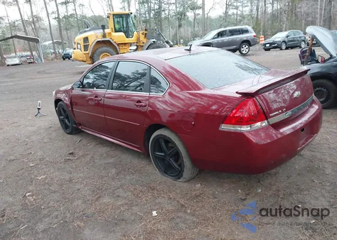 2009 Chevrolet Impala Lt из США, поврежденный, VIN 2G1WT57N791281353